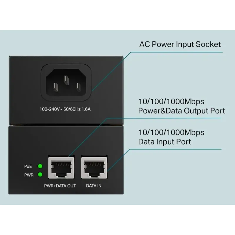 Adaptador PoE TP-Link TL-POE170S Gigabit EthernetTL-POE170STP-LinkRedesChip Ink | Informática | Tinteiros e Toners | Gaming