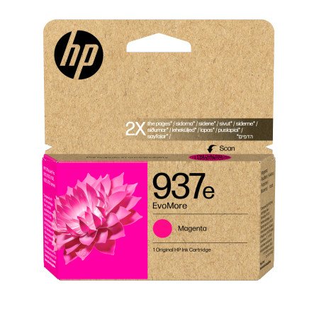 HP Tinteiro EvoMore 937e Original Magenta4S6W7NE#LS1HPTinteiros Originais HPChip Ink | Informática | Tinteiros e Toners | Gaming