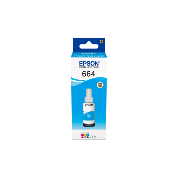 Ink Epson 664 Ecotank Cyan Bottle 70ml