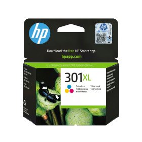 HP Tinteiro Original 301XL Tricolor de elevado rendimentoCH564EE#ABEHPTinteiros Originais HPChip Ink | Informática | Tinteiros e Toners | Gaming