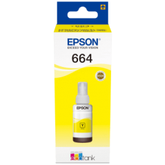 Epson 664 Ecotank Yellow Bottle 70ml Ink