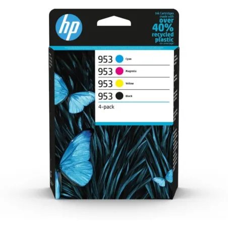 Pack 4 Tinteiros HP 953 Preto e Cores Original - 6ZC69AE6ZC69AEHPTinteiros Originais HPChip Ink | Informática | Tinteiros e Toners | Gaming