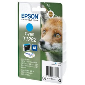 Epson Fox T1282 Conjunto individual ciano DURABrite Ultra RaposaC13T12824012EpsonTinteiros Originais EpsonChip Ink | Informática | Tinteiros e Toners | Gaming