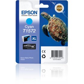 Epson Turtle Tinteiro T1572 Cyan Tinta UltraChrome K3C13T15724010EpsonTinteiros Originais EpsonChip Ink | Informática | Tinteiros e Toners | Gaming