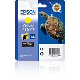 Epson Turtle Tinteiro T1574 Amarelo Tinta UltraChrome K3C13T15744010EpsonTinteiros Originais EpsonChip Ink | Informática | Tinteiros e Toners | Gaming