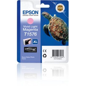 Epson Turtle Tinteiro T1576 Vivid Magenta Claro Tinta UltraChrome K3C13T15764010EpsonTinteiros Originais EpsonChip Ink | Informática | Tinteiros e Toners | Gaming