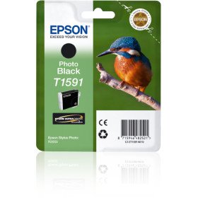 Epson Tinteiro T1591 Preto Foto Tinta UltraChrome Hi-Gloss2C13T15914010EpsonTinteiros Originais EpsonChip Ink | Informática | Tinteiros e Toners | Gaming