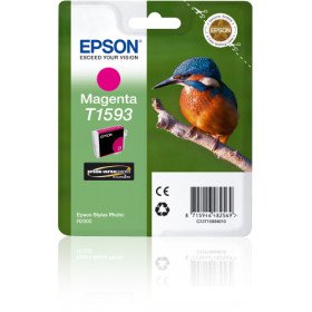 Epson Tinteiro T1593 Magenta Tinta UltraChrome Hi-Gloss2C13T15934010EpsonTinteiros Originais EpsonChip Ink | Informática | Tinteiros e Toners | Gaming