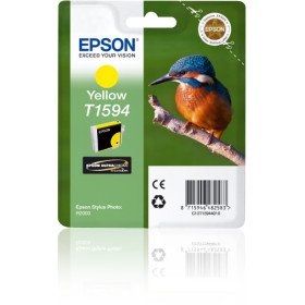 Epson Tinteiro T1594 Amarelo Tinta UltraChrome Hi-Gloss2C13T15944010EpsonTinteiros Originais EpsonChip Ink | Informática | Tinteiros e Toners | Gaming