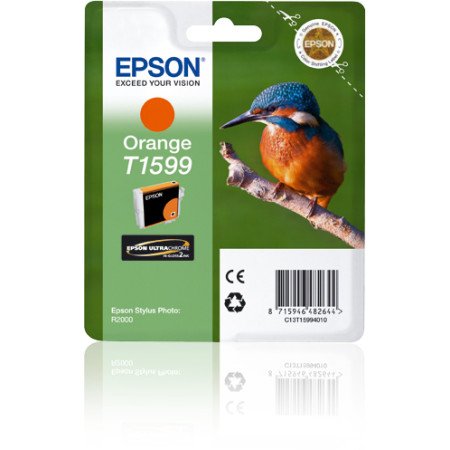 Epson Tinteiro T1599 Laranja Tinta UltraChrome Hi-Gloss2C13T15994010EpsonTinteiros Originais EpsonChip Ink | Informática | Tinteiros e Toners | Gaming