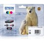 Epson Polar bear 26XL Tinta multipack de 4 cores Claria Premium Urso polarC13T26364010EpsonTinteiros Originais EpsonChip Ink | Informática | Tinteiros e Toners | Gaming