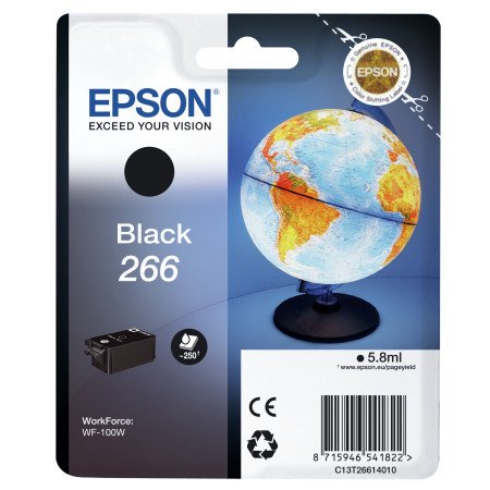 Epson Globe 266 Conjunto individual preto GloboC13T26614010EpsonTinteiros Originais EpsonChip Ink | Informática | Tinteiros e Toners | Gaming
