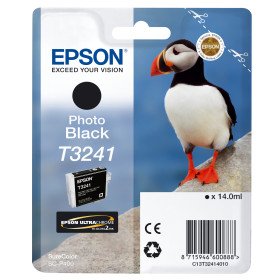 Epson T3241 Photo BlackC13T32414010EpsonTinteiros Originais EpsonChip Ink | Informática | Tinteiros e Toners | Gaming