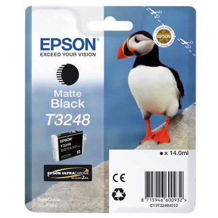 Epson T3248 Matte BlackC13T32484010EpsonTinteiros Originais EpsonChip Ink | Informática | Tinteiros e Toners | Gaming