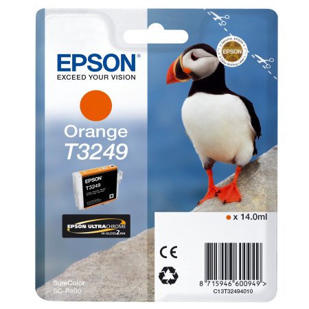 Epson T3249 OrangeC13T32494010EpsonTinteiros Originais EpsonChip Ink | Informática | Tinteiros e Toners | Gaming