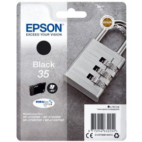 Epson Padlock 35 Conjunto individual preto DURABrite Ultra CadeadoC13T35814020EpsonTinteiros Originais EpsonChip Ink | Informática | Tinteiros e Toners | Gaming