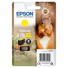 Epson Squirrel 378XL Conjunto individual amarelo Claria Photo HD EsquiloC13T37944020EpsonTinteiros Originais EpsonChip Ink | Informática | Tinteiros e Toners | Gaming