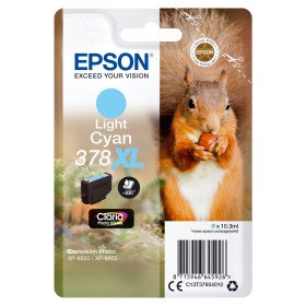 Epson Squirrel 378XL Conjunto individual ciano-claro Claria Photo HD EsquiloC13T37954020EpsonTinteiros Originais EpsonChip Ink | Informática | Tinteiros e Toners | Gaming