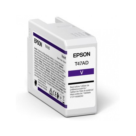Epson Singlepack Violet T47AD UltraChrome Pro 10 ink 50mlC13T47AD00EpsonTinteiros Originais EpsonChip Ink | Informática | Tinteiros e Toners | Gaming