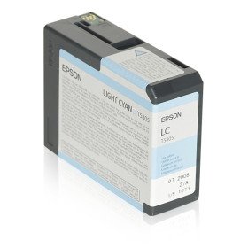Epson Tinteiro Cyan Claro T580500C13T580500EpsonTinteiros Originais EpsonChip Ink | Informática | Tinteiros e Toners | Gaming