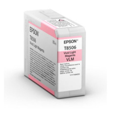 Epson Singlepack Vivid Light Magenta T85060N UltraChrome HD ink 80mlC13T85060NEpsonTinteiros Originais EpsonChip Ink | Informática | Tinteiros e Toners | Gaming