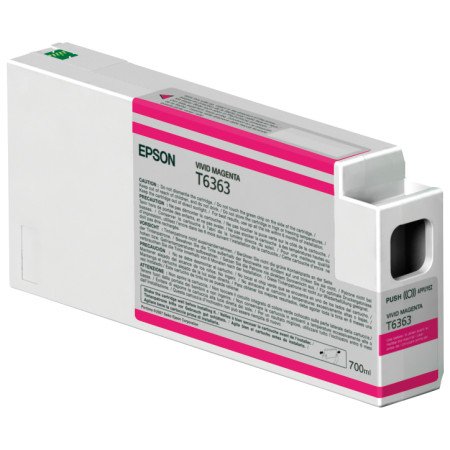 Epson Tinteiro Vivid Magenta T636300 UltraChrome HDR 700 mlC13T636300EpsonTinteiros Originais EpsonChip Ink | Informática | Tinteiros e Toners | Gaming