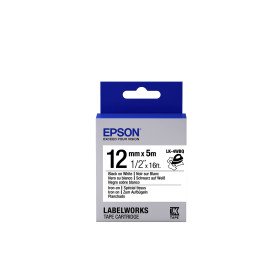 Epson Label Cartridge Iron on LK-4WBQ Black/White 12mm (5m)C53S654024EpsonTinteiros Originais EpsonChip Ink | Informática | Tinteiros e Toners | Gaming
