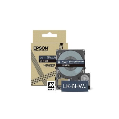 Epson LK-6HWJ Azul marinho, BrancoC53S672086EpsonTinteiros Originais EpsonChip Ink | Informática | Tinteiros e Toners | Gaming