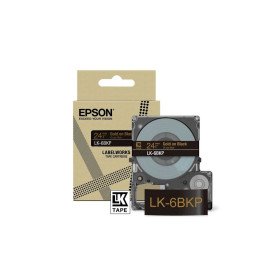 Epson LK-6BKP Preto, DouradoC53S672096EpsonTinteiros Originais EpsonChip Ink | Informática | Tinteiros e Toners | Gaming