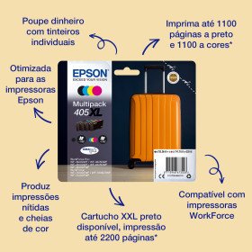 Epson Multipack 4-colours 405XL EasyMailC13T05H64510EpsonTinteiros Originais EpsonChip Ink | Informática | Tinteiros e Toners | Gaming