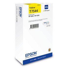 Epson WF-8090 / WF-8590 Ink Cartridge XXL YellowC13T75444NEpsonTinteiros Originais EpsonChip Ink | Informática | Tinteiros e Toners | Gaming