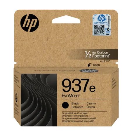 Tinteiro HP 937e Preto Original - 4S6W9NE