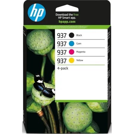 Pack 4 Tinteiros HP 937 Originais - 6C400NE