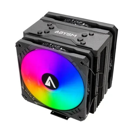 Cooler CPU Abysm Gaming Snow IV ARGB - 120mm com Dissipador 4 Heatpipes - Velocidade Max. 1600rpm