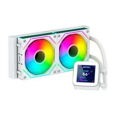 Cooler CPU Abysm Gaming Oceanic 240 ARGB Kit de Refrigeração Liquida - 2 Ventoinhas de 120mm - Bomba 2500rpm - LCD 2.8" BrancoAB324012AbysmCooler CPUChip Ink | Informática | Tinteiros e Toners | Gaming