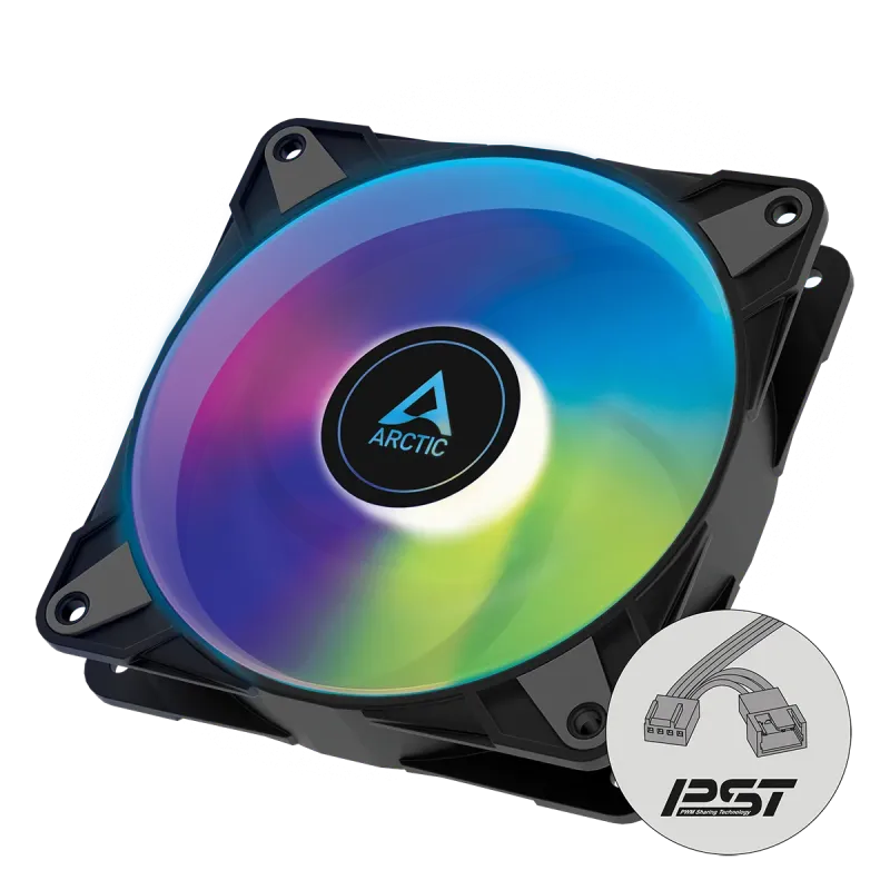 Ventoinha Arctic P12 PWM PST A-RGB 120mm Semi-PassivoACFAN00231AArcticVentoinhas PCChip Ink | Informática | Tinteiros e Toners | Gaming