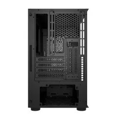 Caixa Abysm Danube Inva MX202 Preta - ITX, micro ATX - Vidro Temperado - 3 Ventoinhas ARGB