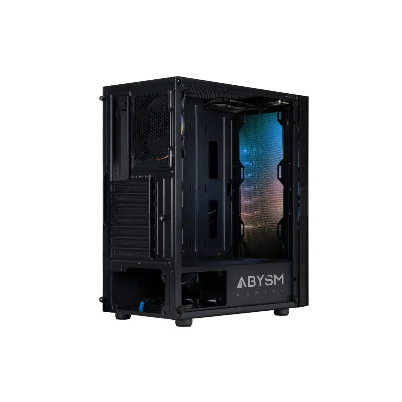 Caixa Gaming Abysm Danube Kolpa ARGB Preta - ATX, ITX, micro ATX - Vidro Temperado - 1 Ventoinha ARGBAB812109AbysmCaixas PCChip Ink | Informática | Tinteiros e Toners | Gaming