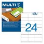 Multi3 Etiquetas 070x036mm 100Fls A4 2400un4723Multi3Fitas e EtiquetasChip Ink | Informática | Tinteiros e Toners | Gaming