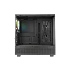 Caixa Gaming Abysm Danube Sava H400 Preta - ATX, ITX, Micro ATX - Vidro Temperado - 1 Ventoinha ARGB