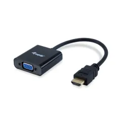 Adaptador Equip HDMI para VGA e Conversor Audio11903607Equip - Cabos e SuportesCabos e AdaptadoresChip Ink | Informática | Tinteiros e Toners | Gaming