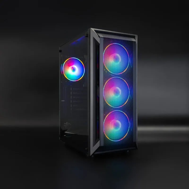 Caixa Gaming Tooq "Ragnärok" - ATX, Mini ITX, micro ATX - Vidro Temperado - 4 Ventoinhas RGB - PretaTQGCC101-BTooqCaixas PCChip Ink | Informática | Tinteiros e Toners | Gaming