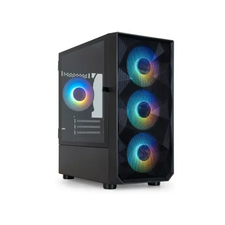 Caixa Gaming Tooq Seizure - Mini ITX, micro ATX - Vidro Temperado - 4 Ventoinhas ARGB - PretaTQGCC901-BTooqCaixas PCChip Ink | Informática | Tinteiros e Toners | Gaming