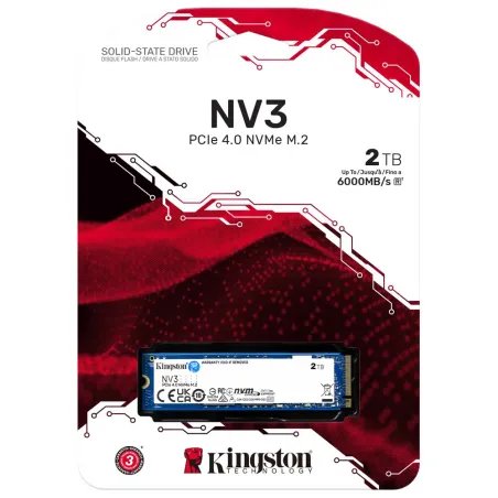 SSD Kingston M.2 2280 NV3 2TB 3D NAND NVMe PCIe Gen 4.0x4