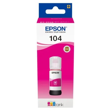 Tinta Epson 104 Ecotank Magenta Bottle Original