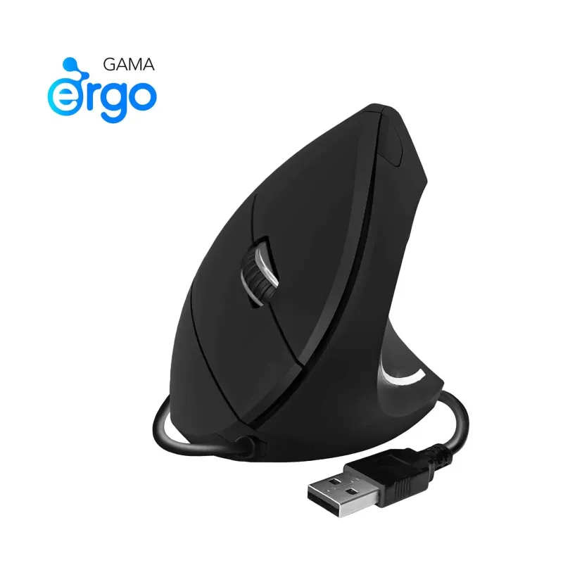 Rato Ergonómico Subblim Glide Vertical Ergo USB PretoSUBMO-EDGVU01SubblimRatosChip Ink | Informática | Tinteiros e Toners | Gaming