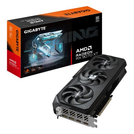 TARJETA GRAFICA GIGABYTE RADEON RX 9070XT GAMING OC 16GGV-R9070XTGAMING OC-16GDGigabytePlacas GráficasChip Ink | Informática | Tinteiros e Toners | Gaming