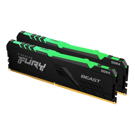 DDR4 KINGSTON 2x 8GB 3200 FURY BEAST NEGROKF432C16BBAK2/16Kingston TechnologyMemória RamChip Ink | Informática | Tinteiros e Toners | Gaming