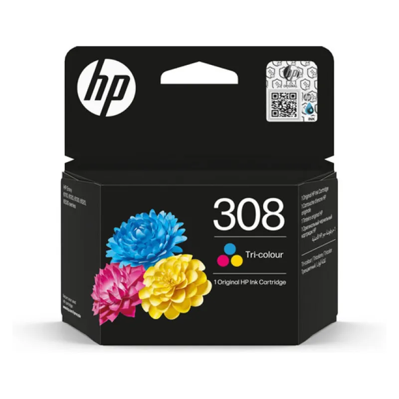 Tinteiro HP 308 EvoMore Cores Original - 7FP20UE7FP20UEHPTinteiros Originais HPChip Ink | Informática | Tinteiros e Toners | Gaming