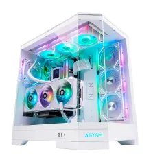 Caixa Gaming Abysm Danube Sava H600 PC - E-ATX, ATX, ITX, Micro ATX - Vidro Temperado - 4 Ventoinhas ARGB - BrancaAB130212AbysmCaixas PCChip Ink | Informática | Tinteiros e Toners | Gaming